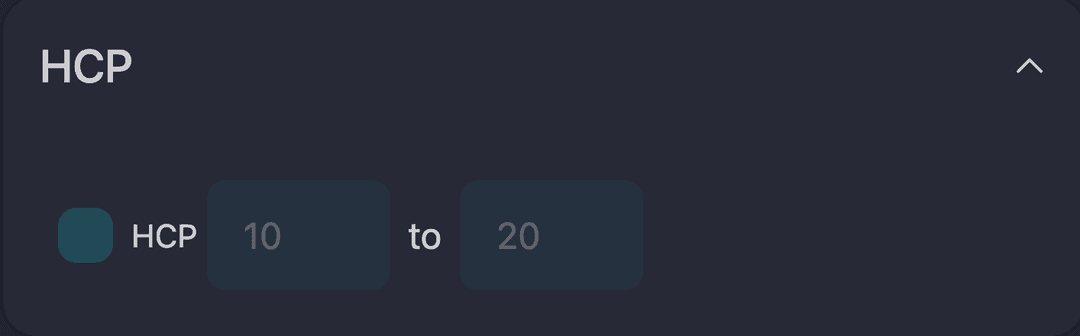 Hand type HCP option